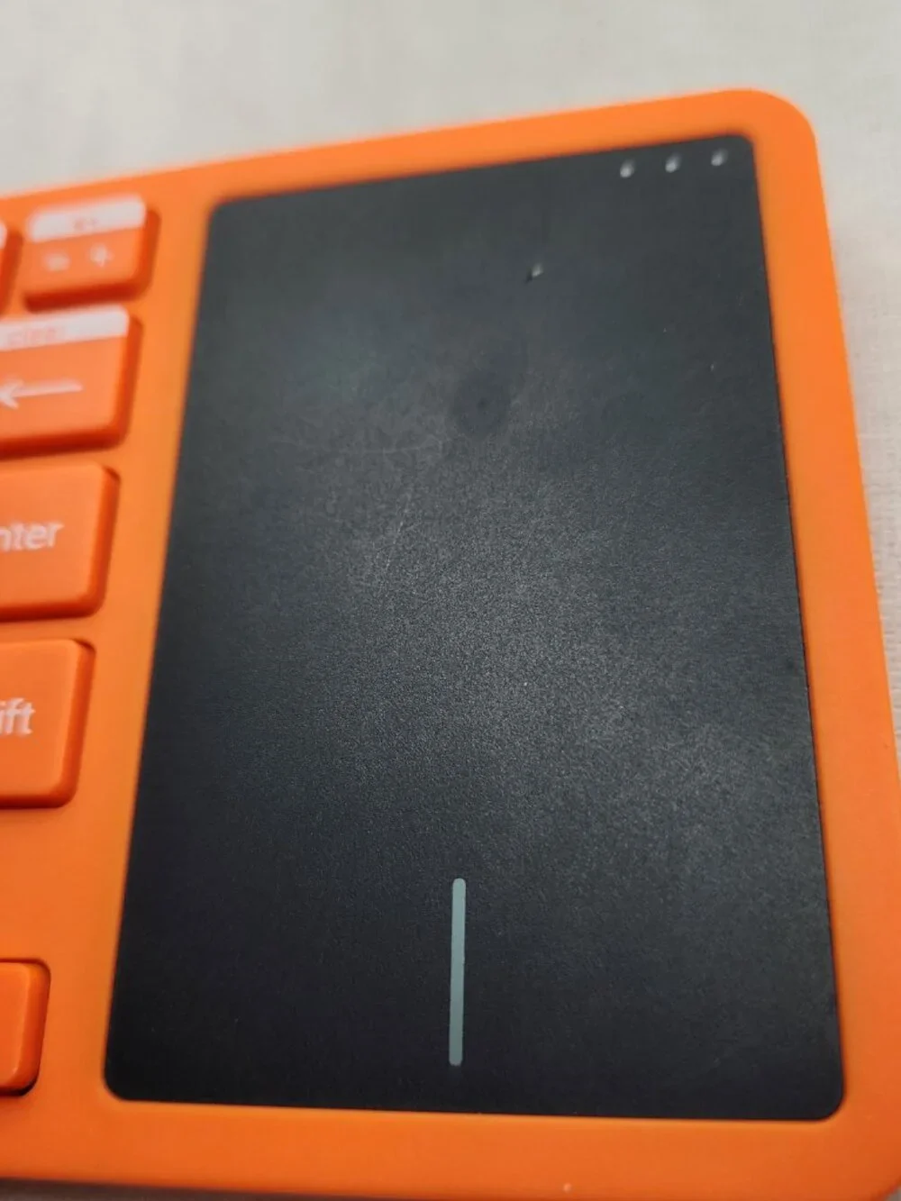 Kano KC-KBR101 orange wireless keyboard (no usb)